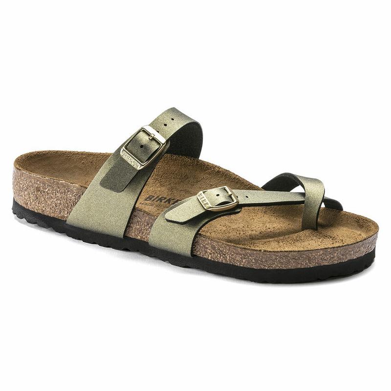 Mayari Birkenstock Birko Flor Damske Olivovo Zelená | SK 135ILH